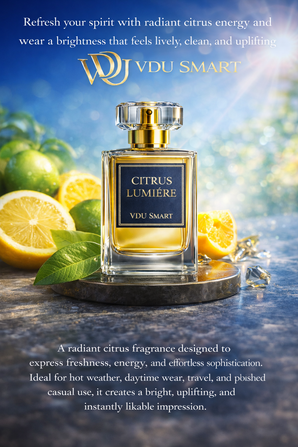 VDU Smart Citrus Lumière perfume
