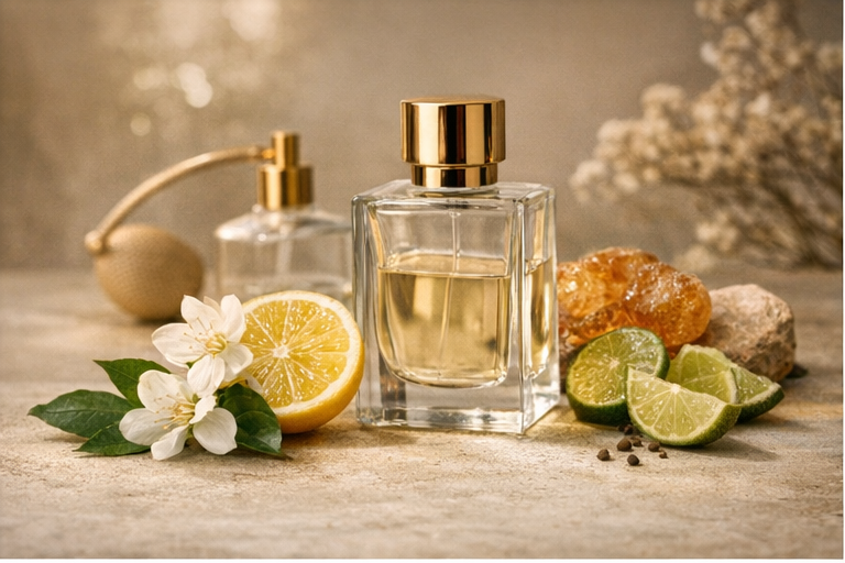VDU Smart elegant fragrance presentation
