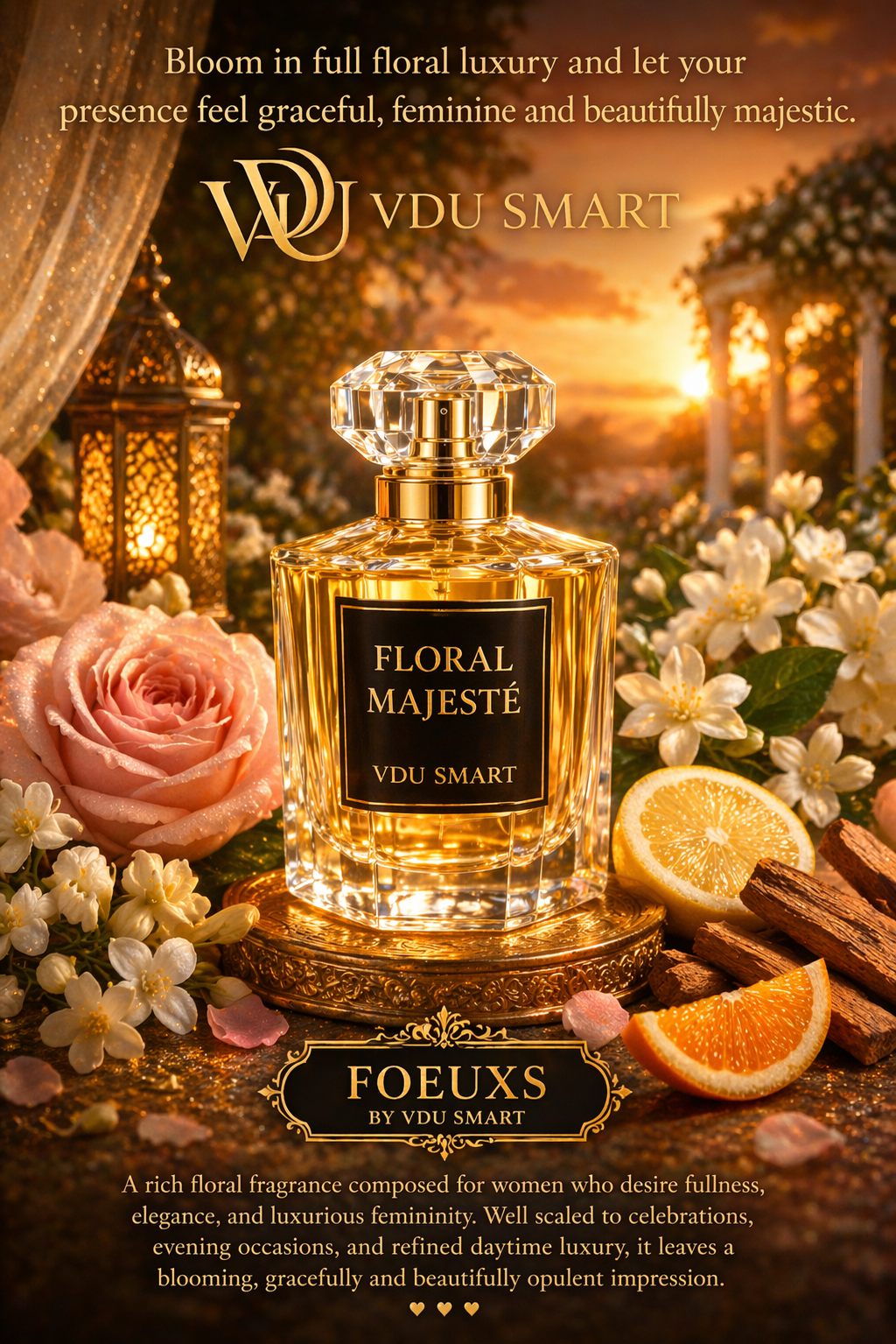 VDU Smart Floral Majesté perfume