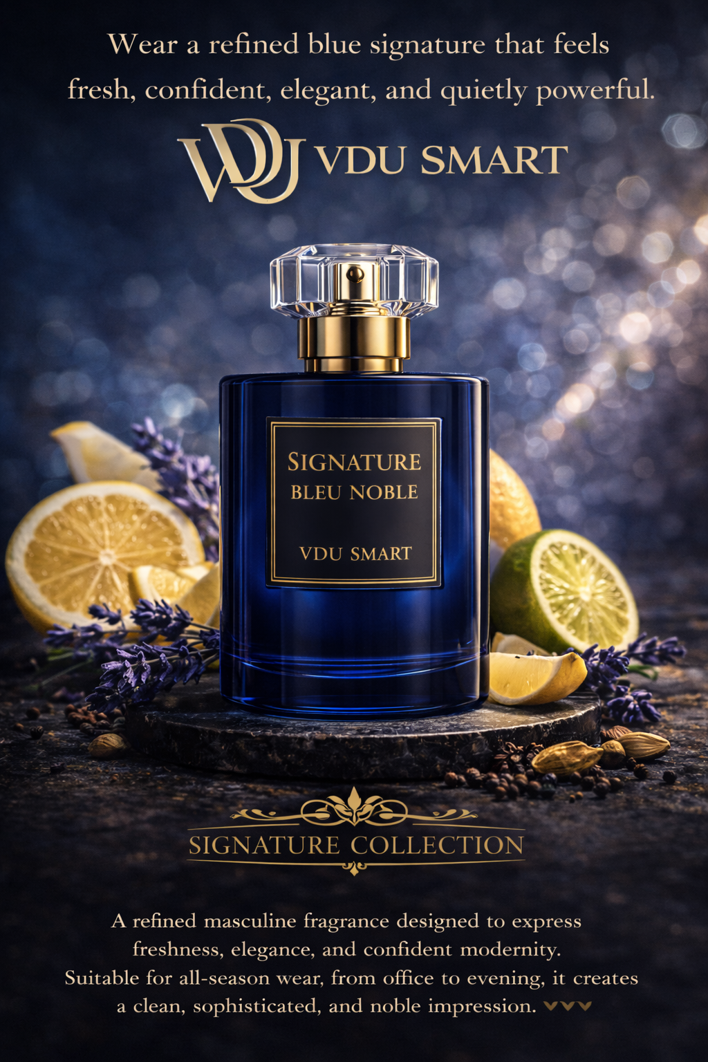 VDU Smart Signature Bleu Noble perfume