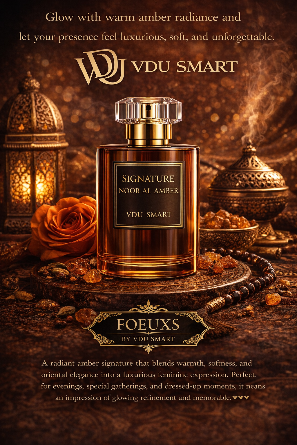 VDU Smart Signature Noor Al Amber perfume