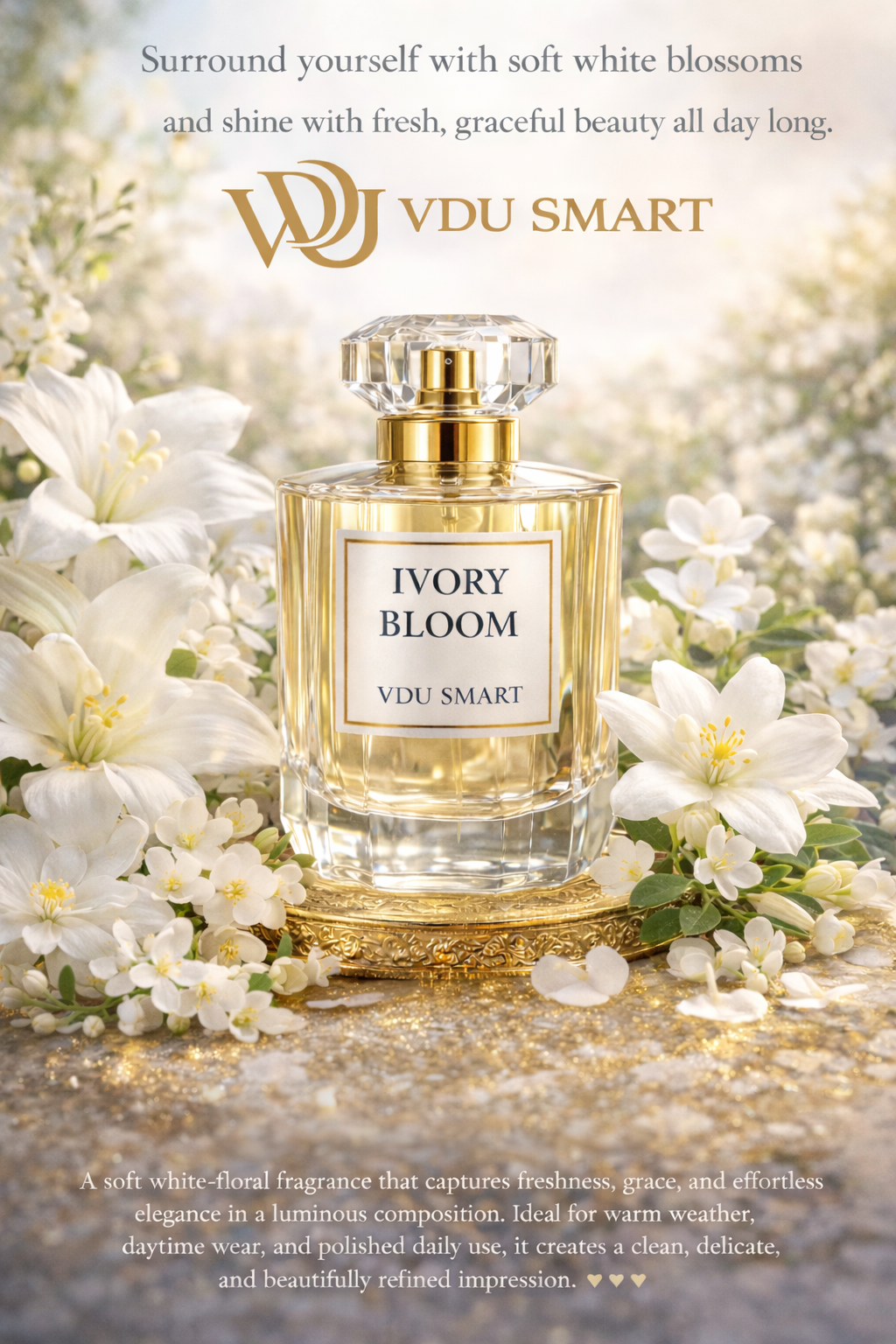VDU Smart Ivory Bloom perfume